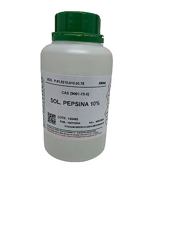 Pepsina 10% 500ml - DINÂMICA