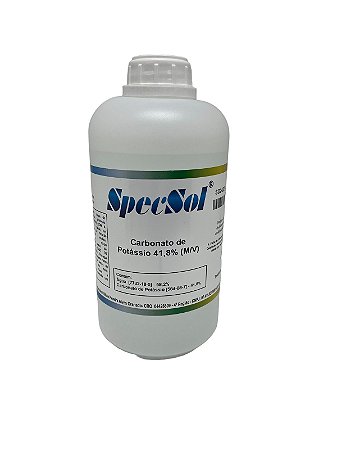 Solução Carbonato de Potássio 41,8% (M/V) 1L - SPECSOL
