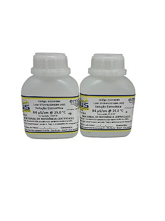 Padrão Condutividade 84uS/CM Material de Referência Certificado - MRC 250ML ELUS