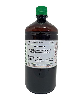 Vermelho de Metila 1% 1L - DINÂMICA