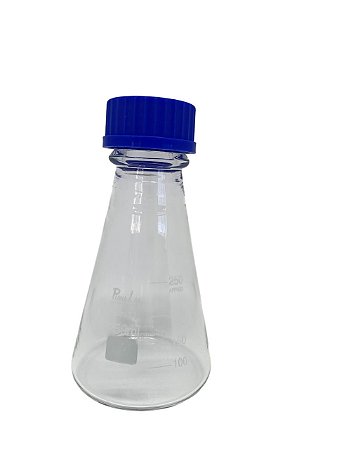 Erlenmeyer com Tampa Rosca  GL32 250ML - PLENA-LAB