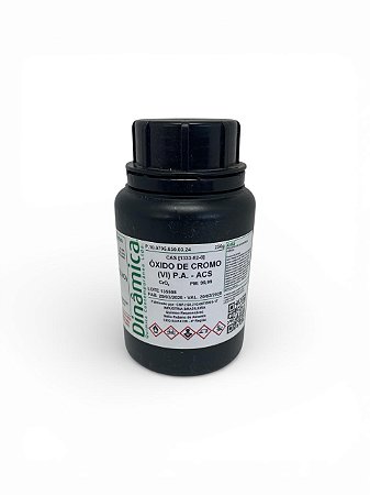 Óxido de Cromo VI Vermelho PA ACS 250G - DINÂMICA