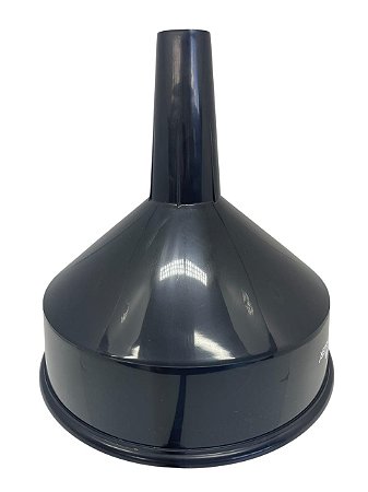 Funil de Polipropileno Preto com Filtro 300mm - WORKER