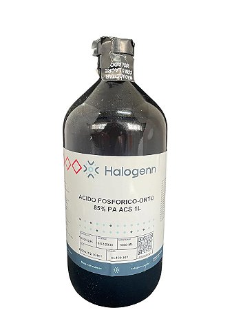 Ácido Orto-Fosfórico 85% PA ACS 1L - HALOGENN