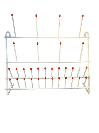 Suporte Escorredor para Vidrarias 32 Peças 300X400MM - LABORGLAS
