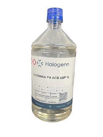 Glicerina PA ACS 1L - HALOGENN
