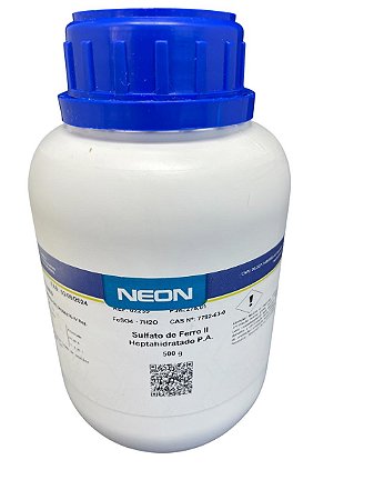 Sulfato de Ferro(OSO) (7H2O) PA 500G - NEON