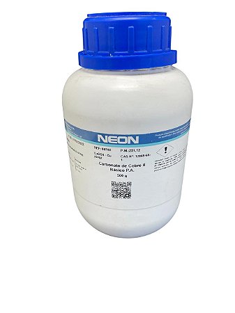 Carbonato de Cobre II Básico 500G - NEON
