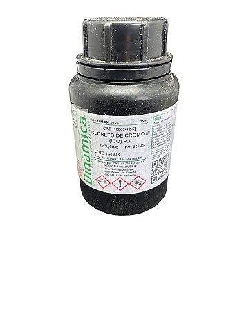 Cloreto de Cromo III ICO (6H2O) PA 250G - DINÂMICA