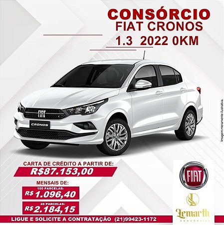FIAT CRONOS 1.3 2022 0KM