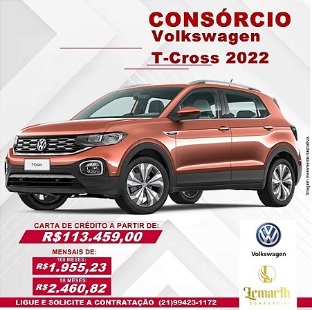 VOLKSWAGEN T-CROSS 2022 0KM