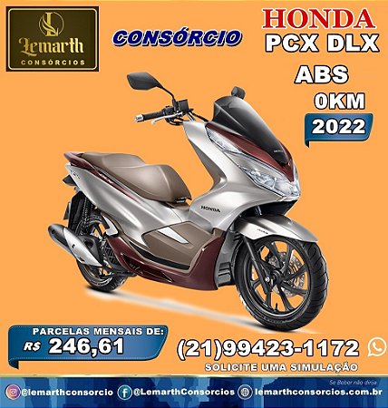 MOTO HONDA PCX DLX ABS 2022 0KM