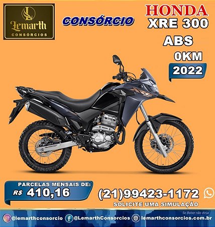 MOTO HONDA XRE 300 ABS 2022 0KM