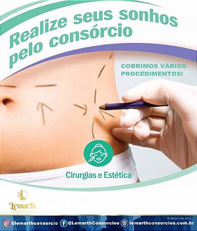 CONSÓRCIO PARA REALIZAÇÃO DE PROCEDIMENTOS E TRATAMENTOS ESTÉTICOS