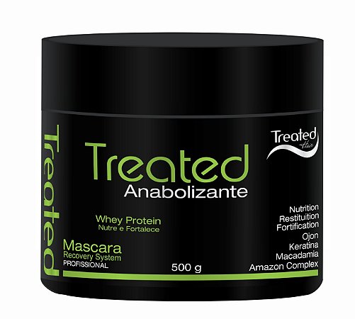Mascara Capilar Anabolizante 500g