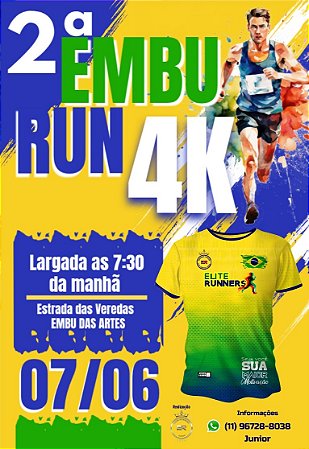 2º Embu Run - Elite Runners - 07/06/2026