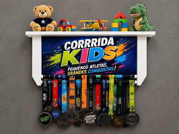 Porta Medalhas Kids