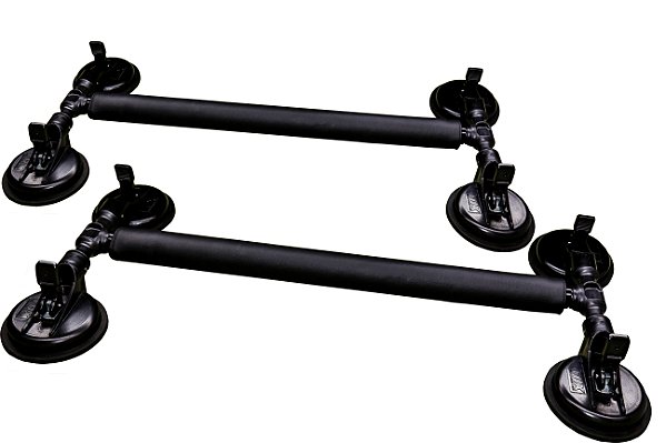 Rack de Teto Universal para Pranchas  de Surfe Stand Up Escadas com 8 Ventosas - CLÁSSICO