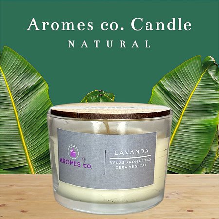 Vela Aromática Lavanda 100G
