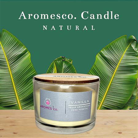 VELA AROMÁTICA VANILLA 100G