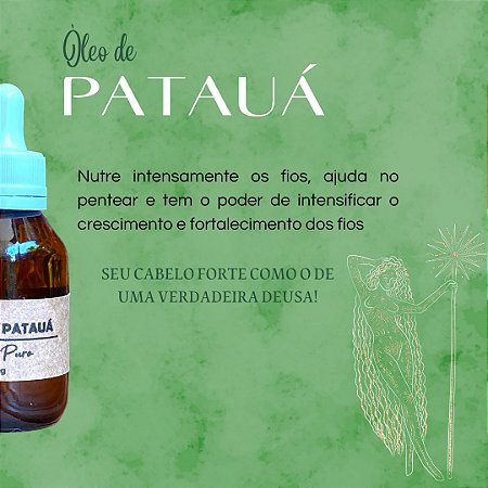 ÓLEO DE PATAUÁ (Oenocarpus bataua)