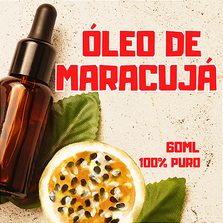 Óleo de MARACUJÁ - 30ml