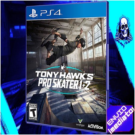 Tony Hawk's Pro Skater 1+2 tem lançamento para setembro no PS4