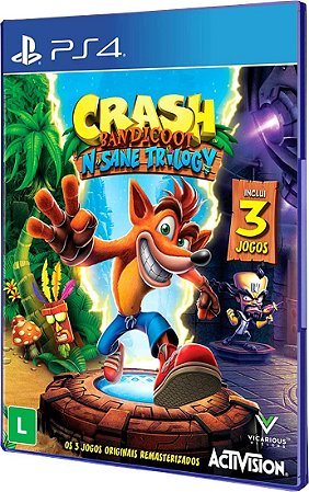 Game crash bandicoot n sane trilogy ps4: Com o melhor preço