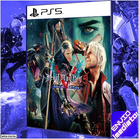 RVCS Games - Devil May Cry 5 Special Edition PS5 - Pontos Primária (1800) -  Secundária (1200)