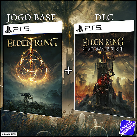 Elden Ring (Jogo Base) + Shadow of the Erdtree (DLC) PS5 Digital