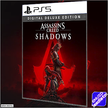 Assassin's Creed Shadows – Edição Deluxe PS5 Digital