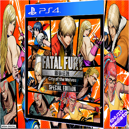 FATAL FURY: City of the Wolves - Edição Especial PS4 Digital
