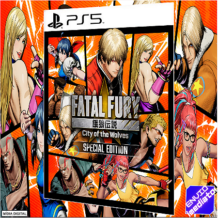 FATAL FURY: City of the Wolves - Edição Especial PS5 Digital