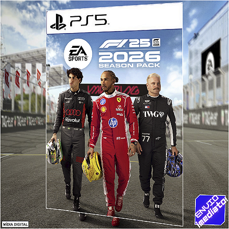 F1 25: Pacote da Temporada 2026 (DLC) PS5 Digital