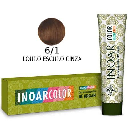 Inoar Color System - 6/1 Louro Escuro Cinza, Inoar