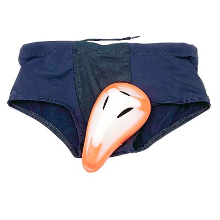 Protetor Genital Infantil Coquilha C/ Sunga Para Lutas