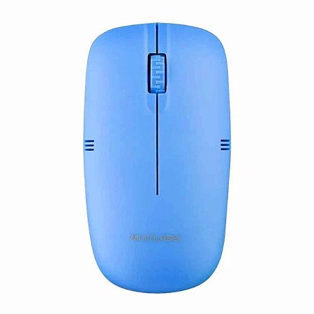 Mouse sem Fio USB 1200dpi Azul MO288 Multilaser