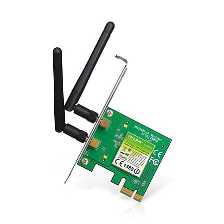 Placa de Rede Wireless PCI-E 300Mbps Banda Dupla TP-Link TL-WN881ND