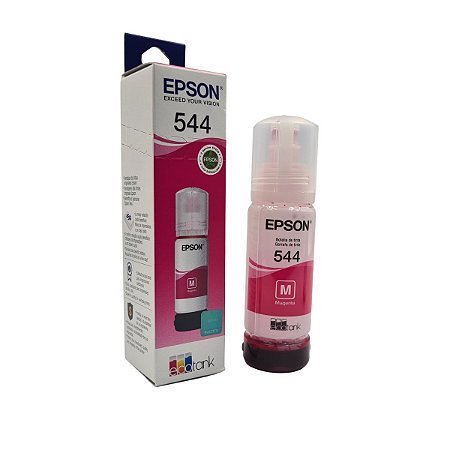 Garrafa de tinta EPSON T544320 544 Magenta Refil para L1110 L6110 L3150 L3160 L5190