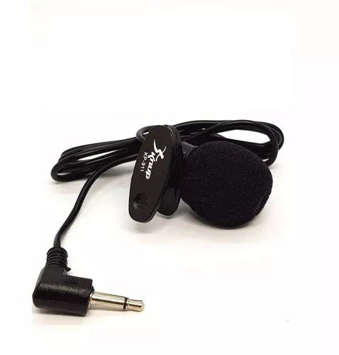 Microfone de Lapela para gravação de video PC KP-911 Knup