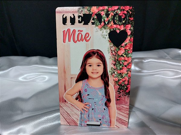 Porta retrato em MDF  Te Amo