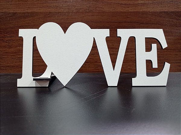 Porta Retrato Mini Love  em mdf