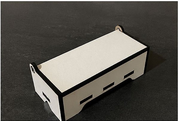Caixa para pen drive em MDF Resinada para Sublimação 9,6x4,6x2,7cm – Alta Qualidade