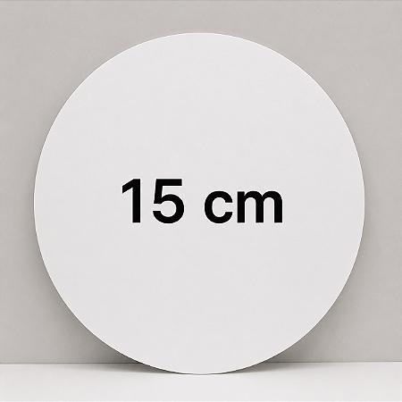 Disco de 15 cm de diametro resinado ara sublimação