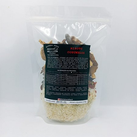 RISOTO COGUMELOS
