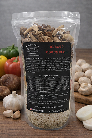 RISOTO COGUMELOS