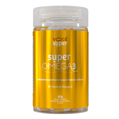 Super Omega 3 Essencial para sua Saúde e para uma Vida Vibrante Começa Aqui