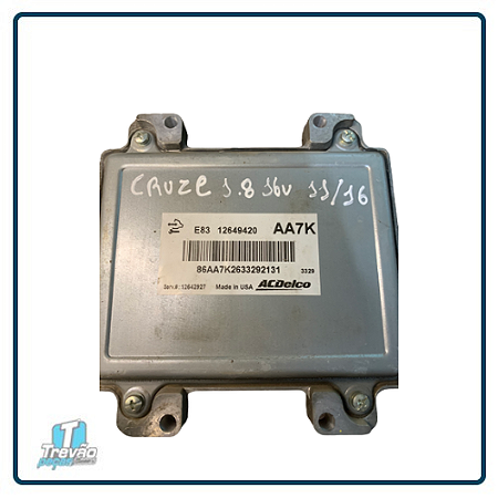 Módulo Injeção Chevrolet Cruze E83 12649420 Aa7k