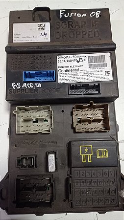 Módulo Bsi Fusíveis Ford Fusion 06/09 8e5t14b476b