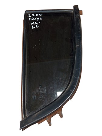 Vidro Fixo Da Porta Traseira da triton L200 lado esquerdo Original 12/13